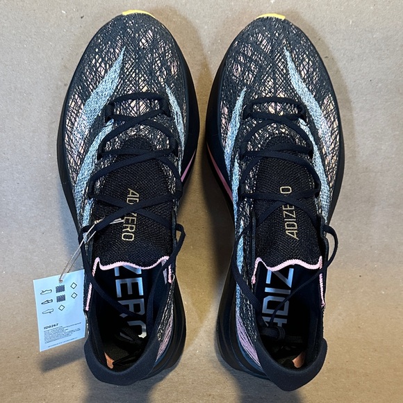 Adidas Adizero Prime X 2.0 Strung Mens Running Shoes Black Spark - Picture 6 of 9